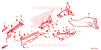 COUVERCLES LATERAUX pour Honda GL 1800 GOLD WING PREMIUM RED 2018