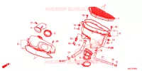 FILTRE A AIR pour Honda GL 1800 GOLD WING PREMIUM RED 2018