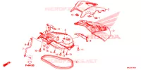 COUVERCLE DE COFFRE pour Honda NC 750 X ABS DCT 2018