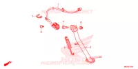 BEQUILLE pour Honda NC 750 X ABS DCT 2018