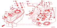 POMPE A ESSENCE pour Honda ST 1300 ABS POLICE 2017