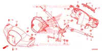 GUIDON   CARENAGE pour Honda SH MODE 125 2017
