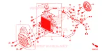 RADIATEUR pour Honda SH MODE 125 2017