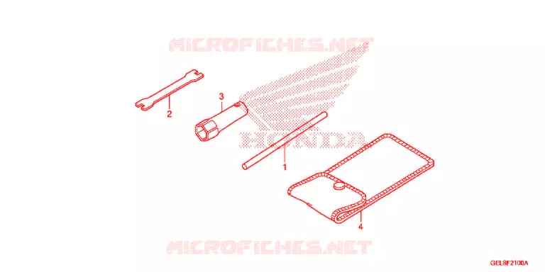 OUTIL Honda MOTO 50 CRF 2018  CRF50FJ