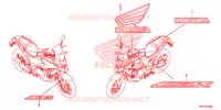 AUTOCOLLANTS pour Honda NC 750 X 2018