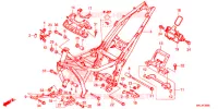 CADRE pour Honda NC 750 X 2018