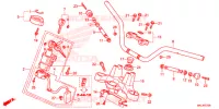 GUIDON   TE DE FOURCHE pour Honda NC 750 X 2018