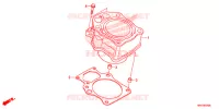 CYLINDRE pour Honda FOURTRAX 500 FOREMAN 2018