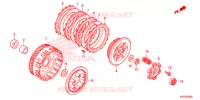 EMBRAYAGE pour Honda SUPER CUB 125 2021