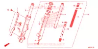 FOURCHE pour Honda SUPER CUB 125 2021