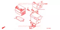 BATTERIE pour Honda SUPER CUB 50 CUSTOM 2005