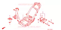 CADRE pour Honda 50 DIO NEW YEAR SPECIAL 1992