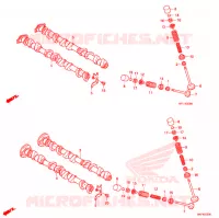 ARBRE A CAMES   SOUPAPE pour Honda CBR 1000 RR 2008