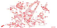 CADRE pour Honda NC 700 X ABS 2012