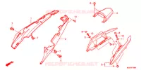 COUVERCLES LATERAUX pour Honda NC 700 X ABS 2012