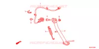 BEQUILLE pour Honda NC 700 X 2012