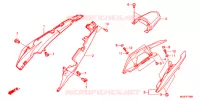 COUVERCLES LATERAUX pour Honda NC 700 X 2012