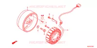 ALTERNATEUR pour Honda NC 700 X LOWER 2012