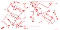 BATTERIE pour Honda NC 700 X LOWER 2012