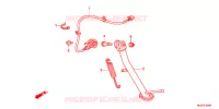 BEQUILLE pour Honda NC 700 X LOWER 2012