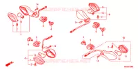 CLIGNOTANT pour Honda NC 700 X LOWER 2012