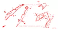 COUVERCLES LATERAUX pour Honda NC 700 X LOWER 2012
