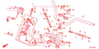 GUIDON   TE DE FOURCHE pour Honda NC 700 X LOWER 2012