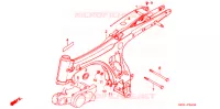 CADRE pour Honda BENLY CD 50 1985