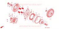 EMBRAYAGE pour Honda BENLY CD 50 1985