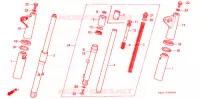 FOURCHE pour Honda BENLY CD 50 1985