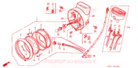 PHARE   COMPTEUR pour Honda BENLY CD 50 1985
