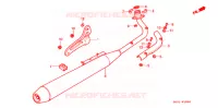 SILENCIEUX D'ECHAPPEMENT pour Honda BENLY CD 50 1985
