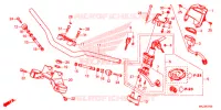 GUIDON   TE DE FOURCHE pour Honda CB 1000 R ABS 2019