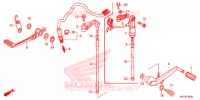 PEDALE pour Honda CBR 1000 ABS 2019