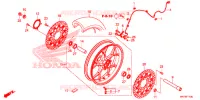 ROUE AVANT pour Honda CBR 1000 ABS 2019