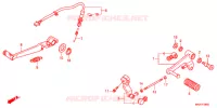 PEDALE pour Honda NC 750 S Dual Clutch Transmission 2019