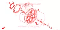 ROUE AVANT pour Honda NC 750 S Dual Clutch Transmission 2019