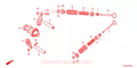 ARBRE A CAMES   SOUPAPE pour Honda SUPER CUB 50 STREET 2019
