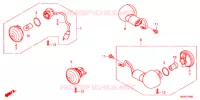 CLIGNOTANT pour Honda SUPER CUB 50 SPECIAL 60 TH 2019