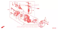 CORPS DE PAPILLON pour Honda SUPER CUB 50 SPECIAL 60 TH 2019