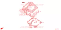 CYLINDRE pour Honda CB 300 R ABS 2020