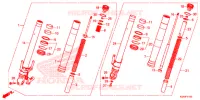 FOURCHE pour Honda CB 300 R ABS 2020