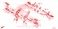 REPOSE PIED pour Honda CB 300 R ABS 2020