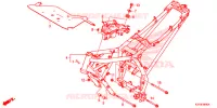 CADRE pour Honda CB 250 TWISTER 2016