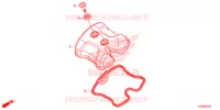 COUVRE CULASSE pour Honda CB 250 TWISTER 2016