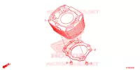 CYLINDRE pour Honda CB 250 TWISTER 2016
