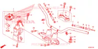 GUIDON   TE DE FOURCHE pour Honda CB 250 TWISTER 2016