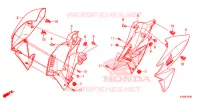 OUIES DE RADIATEUR pour Honda CB 250 TWISTER 2016