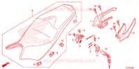 SELLE pour Honda CB 250 TWISTER 2016