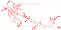 SILENCIEUX D'ECHAPPEMENT pour Honda CB 250 TWISTER 2016